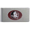 Florida St. Seminoles Brushed Metal Money Clip